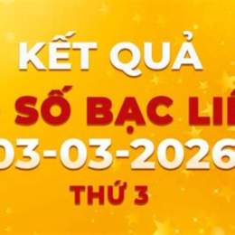 xổ số bạc liêu ngày 3 tháng 3 năm 2016