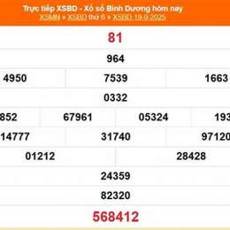 xổ số bình dương 17 tháng 10 năm 2025