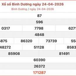 xo so binh duong 22/5