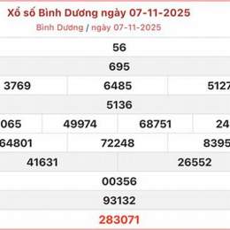 xo so binh duong 5/12