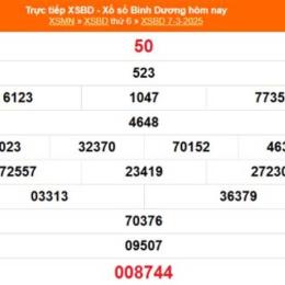 xổ số bình dương ngày mùng 7
