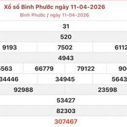 xổ số bình phước 11 4