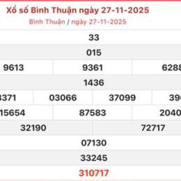 xo so binh thuan 27 11