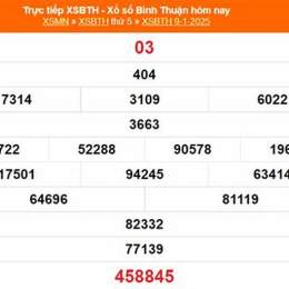 xổ số bình thuận ngày 9 tháng 7 năm 2016
