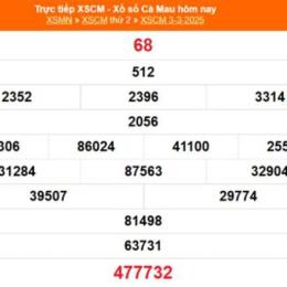 xổ số cà mau 3 tháng 11