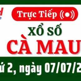 xổ số cà mau hôm nay thứ 2