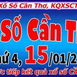 xổ số cần thơ 15 tây tháng 10