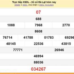 xổ số đà lạt ngày 13 tháng 9 năm 2016