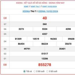 xổ số đà nẵng 14/2