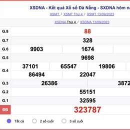 xổ số đà nẵng 16 tháng 9
