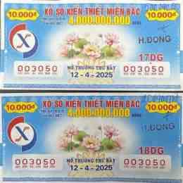 xổ số đặc biệt 2025