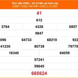 xổ số đài đà lạt ngày 16 tháng 11