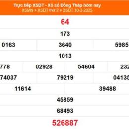 xổ số đài đồng tháp ngày 10 tháng 11