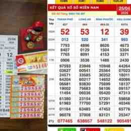 xổ số đài hậu giang ngày 25 tháng 04