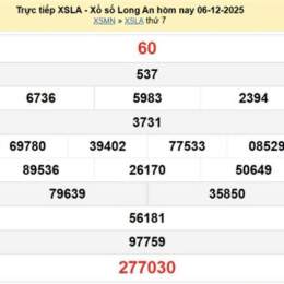 xổ số đài long an ngày 13 tháng 6
