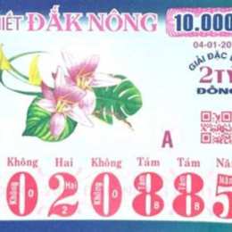 xổ số đắk nông ngày 17