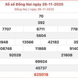 xo so dong nai 26/11