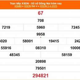 xổ số đồng nai 4 tây tháng 2