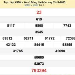 xổ số đồng nai ngày 4 tháng 2 năm 2006