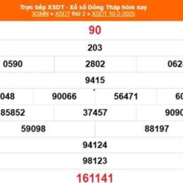 xổ số đồng tháp 10/11
