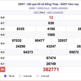 xổ số đồng tháp hôm nay đồng tháp hôm nay