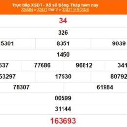 xổ số đồng tháp ngày 8 tháng 9