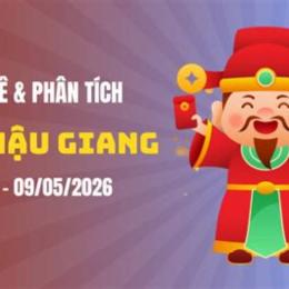 xổ số hậu giang 9/5