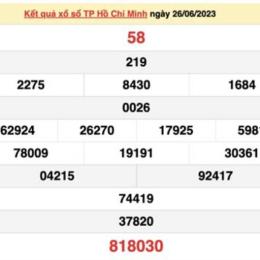 xổ số hcm 26/1