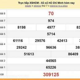 xổ số hồ chí minh 20 tháng 04 năm 2026