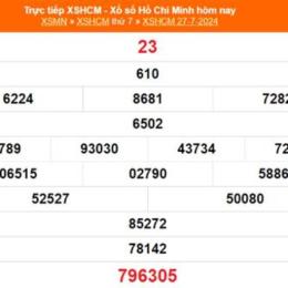 xổ số hồ chí minh 3/8