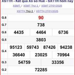 xổ số huế 27 7