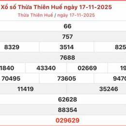 xổ số huế 30 ngày gần nhất