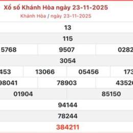 xổ số khánh hòa 30 tuần