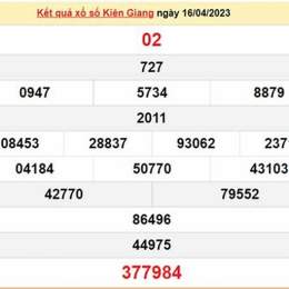 xổ số kiên giang 30 ngày gần đây