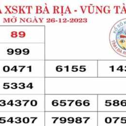 xổ số kiến thiết bà rịa vũng tàu thứ ba