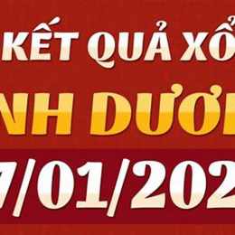 xổ số kiến thiết bình dương 17 tháng 7