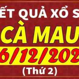 xổ số kiến thiết cà mau ngày 16 tháng 3 năm 2026