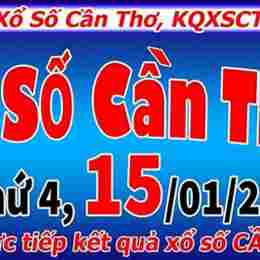 xổ số kiến thiết cần thơ ngày 15 tháng 7 năm 2026