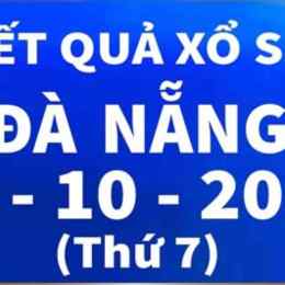 xổ số kiến thiết đà nẵng ngày 22 tháng 10