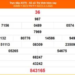 xổ số kiến thiết đài trà vinh ngày 17 tháng 04