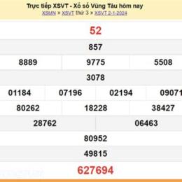 xổ số kiến thiết đài vũng tàu ngày hôm nay