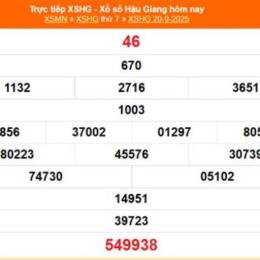 xổ số kiến thiết hậu giang ngày 27 tháng 09