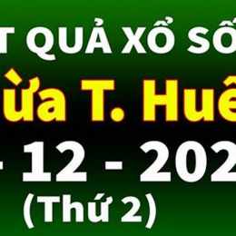 xổ số kiến thiết huế ngày 22 tháng 12 năm 2025