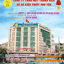 xổ số kiến thiết phú yên chiều nay