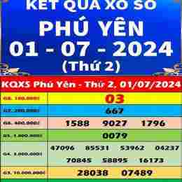 xổ số kiến thiết phu yen hôm nay