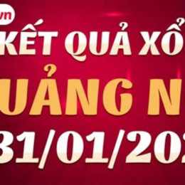 xổ số kiến thiết quảng ngãi ngày 31 tháng 1