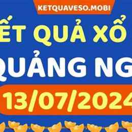 xổ số kiến thiết quảng trị ngày 13 tháng 8