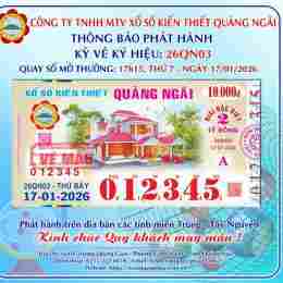 xổ số kiến thiết quảng trị ngày 7 tháng 5