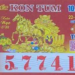 xổ số kon tum ngày 22 tháng 03 năm 2006