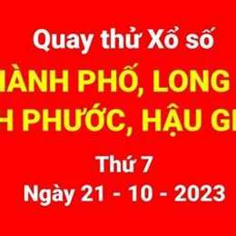 xổ số long an thành phố tuần trước